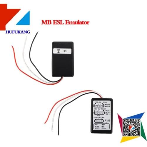5pcs/lot MB ESL Emulator for W202, W208, W210, W203, W211, W639 MB ESL Emulator mercedes esl emulator with fast shipping