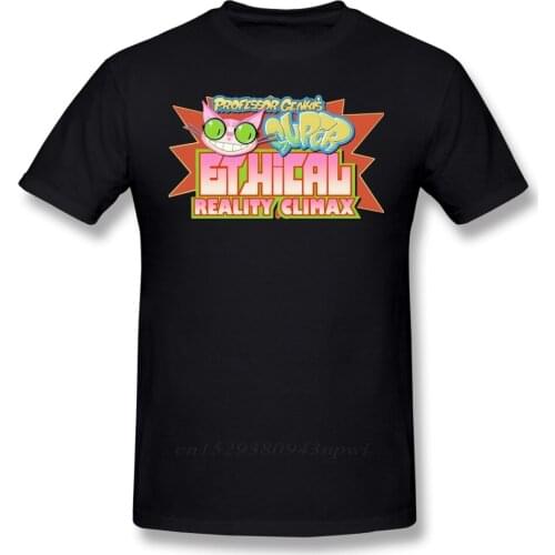 Saints Row T Shirt Professor Genki S Super Ethical Reality Climax T-Shirt Fun Short Sleeve Tee Shirt Print Men Streetwear Tshirt