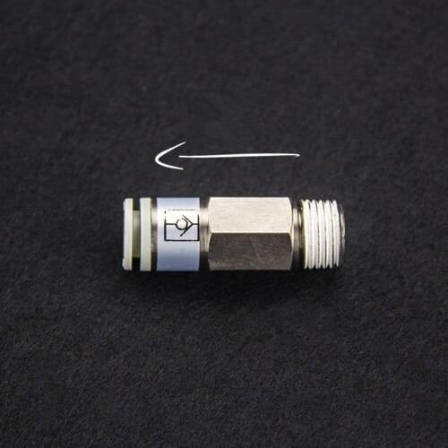 J-AKH-08A-02S SMC fittings pneumatic tools connector pipe joint AKH series Pneumatic 8mm- 1/4" One way valve check valve type A