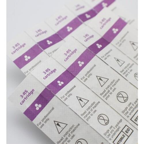 100pcs/box 3RS Cartridge Needles Senior Non-toxic Plastic Tattoo Eyebrow lips Tattoo Needles For Permanent Makeup Machine