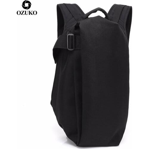 OZUKO Fashion Korean Waterproof 15.6 inch Laptop Backpack Casual Men Pack Bag Large Capacity Anti-theft Rucksack School Bags New