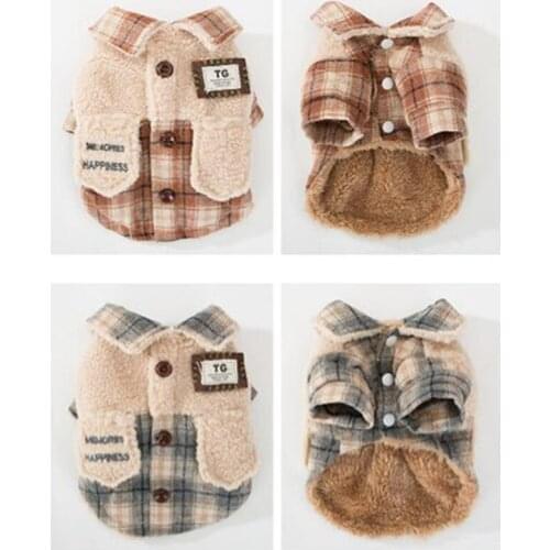 Small Dog Jacket Winter Dog Clothes Puppy Coat Yorkshire Terrier Pomeranian Poodle Bichon Schnauzer Pet Vest Dog Clothing Outfit