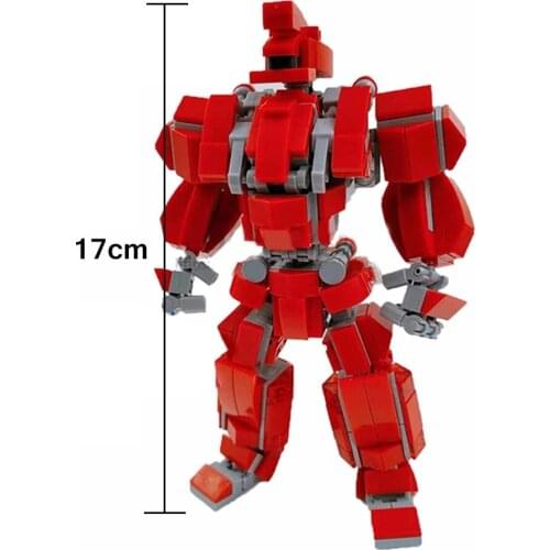HOTSALE 354Pcs STEM MOC Mini Mecha Model Small Particle Building Blocks Educational Toy Set