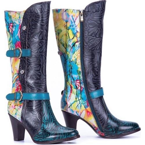 Lingnan story Women's High Boots