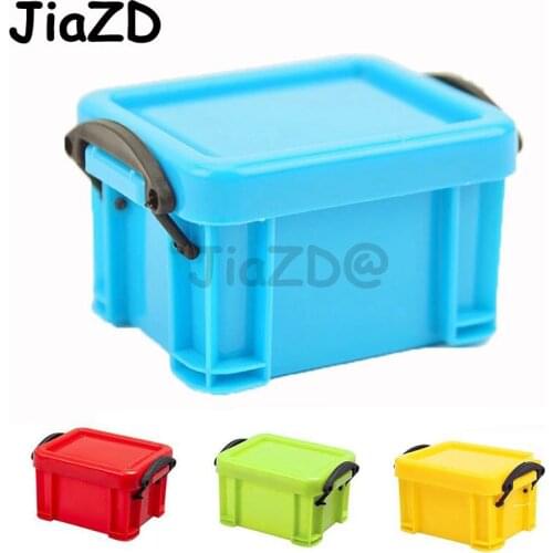 2PCS Mini Plastic Storage Box Body Shell 85*65*50mm Simulation Screws Box for 1/10 VP TRX4 SCX10 90046 D90 RC Cars Decoration D7