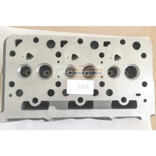 D1703 A Model Engine Cylinder head For Kubota excavator 1647cc 1.6L