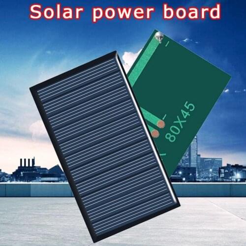 5V 75MA Solar Panel Wall Lamp Special Solar Glue Board Solar Dropping Board Solar Power Panel Photovoltaic Power Generation