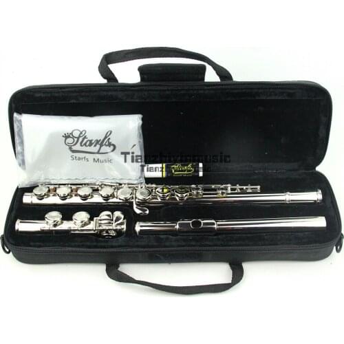 Excellent Flute Nickel plate Professional Cupronickel key C