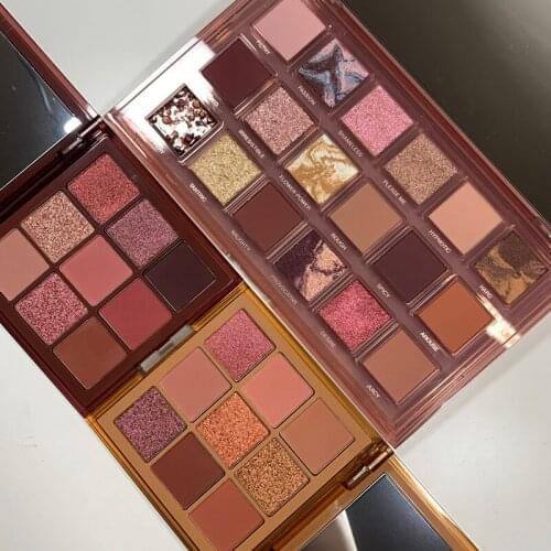 18Colors Glitter Shimmer Eye Shadow Palette Matte Pearlescent Waterproof Long-lasting Not Flying Powder Eyes Makeup Looks TSLM1