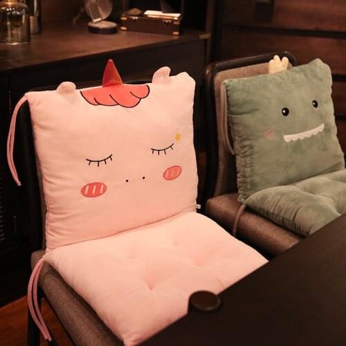 Seat cushion cushion one chair office stool classroom student female breathable ass seat cushion on the ground thick