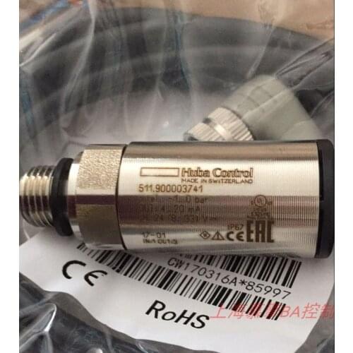Huba511 series pressure transducer high performance pressure transmitter 0-1Bar 4-20ma