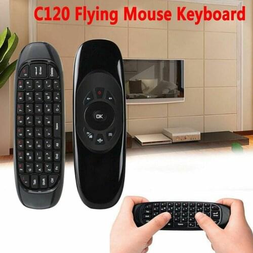 7 Backlight Fly Air Mouse Wireless Backlit Keyboard 2.4G Tv For Android Box Control Rechargeable Remote G64 B6M6 D7E9