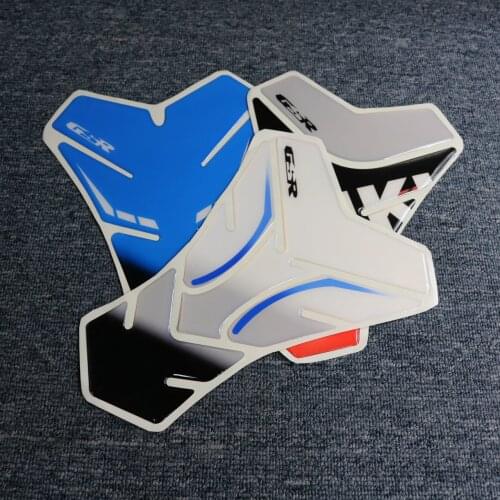 For SUZUKI GSR 750 600 400 250 1000 3D Reflective Fuel Tank Sticker Cover Pad Motorcycle Decorative Decal