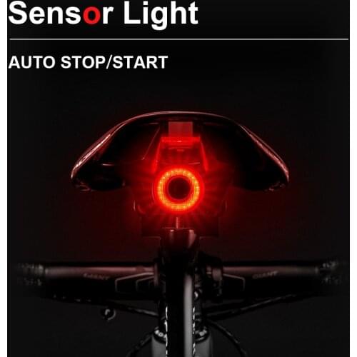 Newest Mini LED Bicycle Tail Light Usb Rechargeable Bike Rear Lights IPX4 Waterproof Safety Warning Cycling Light Helmet Lights