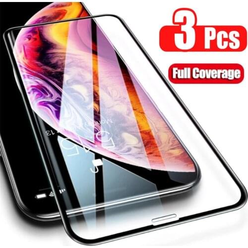 Full cover Screen Protector Glass For IPhone 11 Pro Max X XR XS Max 6 6s 7 8 Plus Iphone 12 Pro MAX Mini SE 2020 Tempered Glass