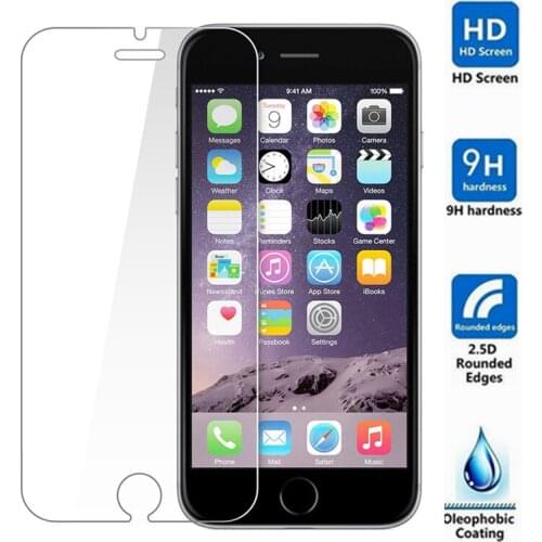 Screen Protector Glass for Apple iPhone 7 Plus 9H Tempered Glass for iPhone 8 Plus Glass on iPhone 7 Plus 8 Plus Protective Film
