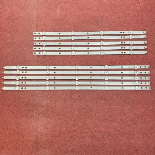 10set=100pcs LED backlight strip for 50PUS6162 50PUS6703 50PUS6753 50PUS7383/12 50PUS6523/12 50PUS6503 LB50086 LB50082 LB50089