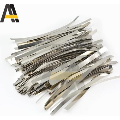 100g Nickel plated steel strip Nickel-plated Plate Strap Strip Sheets for 18650 battery spot welding machine Welder /Spot welder
