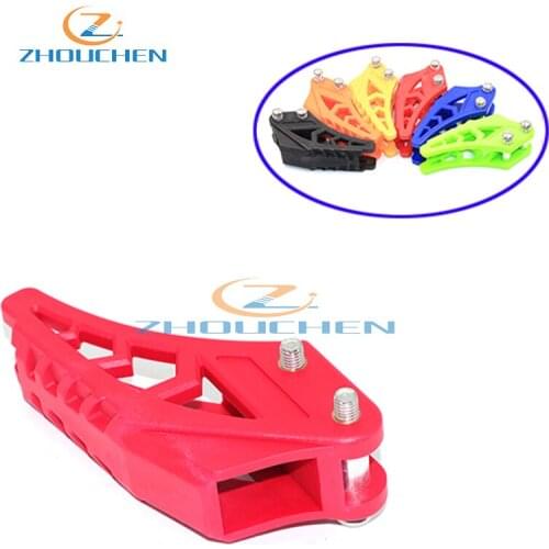 420 428 red Chain Guide Chain Guard Protector for CRF 250 R EXC CRF YZF KXF KTMX BSE Bosuer Dirt Bike Pit Bike