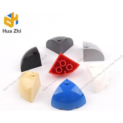 8PCS 88293 Brick Round Corner 3 x 3 x 2 Dome TopBuilding Blocks Parts MOC DIY Education Build Toys Brick