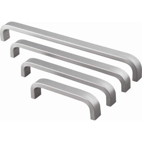 4/6/8/10/12 inches Space Aluminum Handles Kitchen Door Cabinet Straight Handle Pull Knobs Furniture Hardware