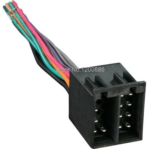 CD tail wire harness Radio CD tail Wiring Harness for Audi 88-99/Volkswagen 80-Up Volkswagen New Bora Golf 6 Jetta Passat