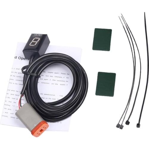 Digital ECU Plug Mount Gear Indicator Speed Meter for Harley Models 2008-2010 for Harley FLHXSE Model 2010-2014 Lever