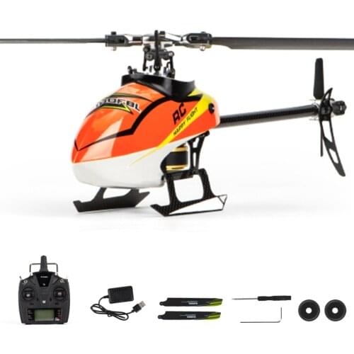 F180 6CH 3D 6G System Dual Brushless Direct Drive Motor Flybarless w/ S-FHSS RC Helicopter Aircraft BNF/RTF Model VS E180