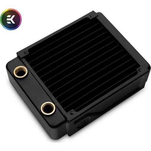 EK WB Classic PE120mm Copper Radiator 45mm Thick Built For EK-Vardar 120mm High Static Pressure Fans Heat Dissipation Copper Fin