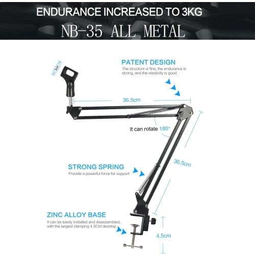 Elistooop Microphone Stands