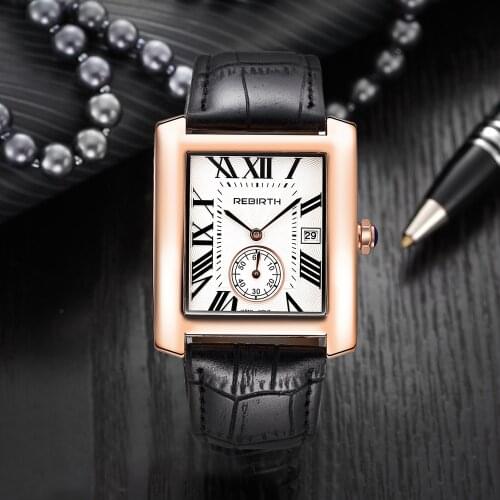 Langley Ladies Watch With Leather Strap