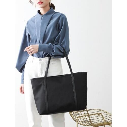 Hot Sale Women Fashion Leisure Large Capacity Shoulder Bag High Quality Ladies Commuter Tote Bag