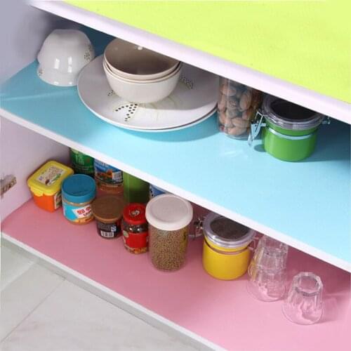 DIY Multifunction Waterproof Oilproof Drawers Decor Table Mat Chest Cabinet Shelf Ambry Pad Non-Slip Placemat Mats - 1 Piece