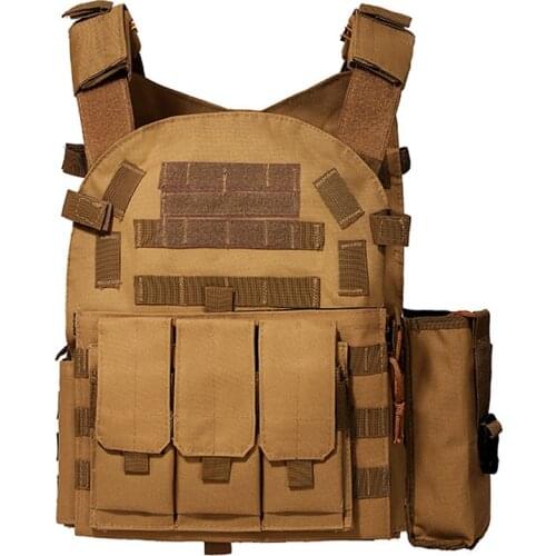 Multi-functional Tactical Vest Molle Plate Carrier Military Hunting Vest Paintball Combat Vest