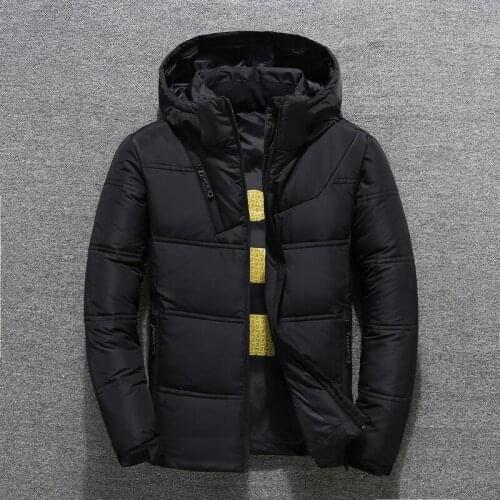 Men Winter Jacket Male Thick Warm Hooded Coat Thermal Waterproof Parkas Windproof Outerwear High Quality Brand Mens Clothing