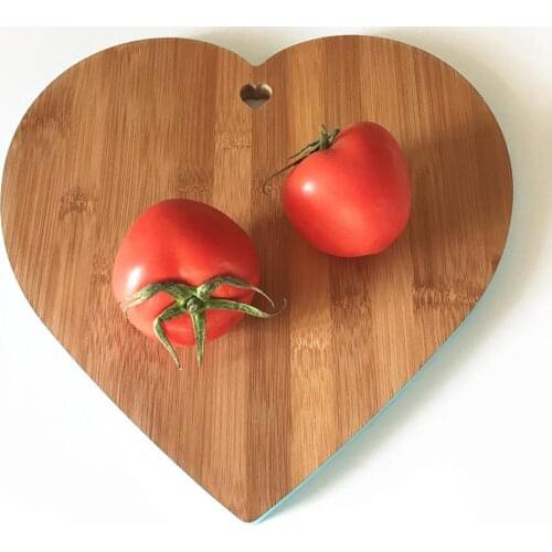 Heart Bamboo Cutting Board