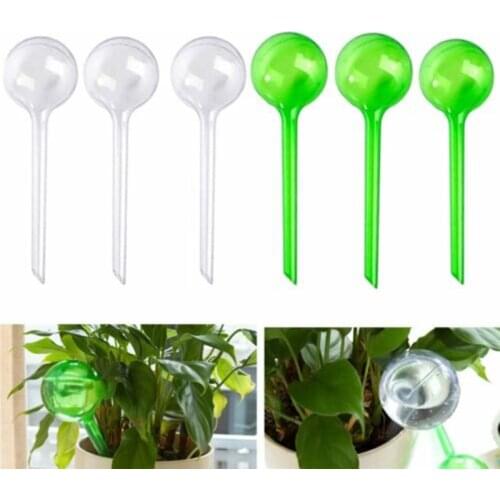 5/10PCS Plant Automatic Self Watering PVC Bulbs Ball Aqua Globes Watering Feeder Home Travel Plant Water Cute Bonsai Grow