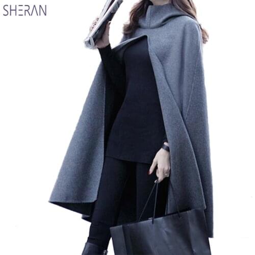 SHERAN Women's Hooded Coats
