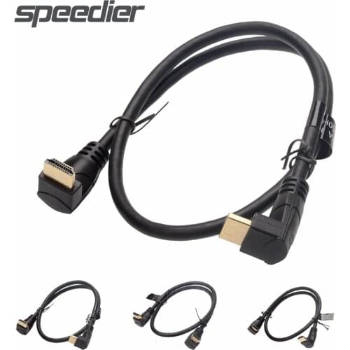 Angled 2.1 HDMI-compatible UDLR(Up, Down, Left,Right) Angled HDMI2.1 Hd Cable 90/270 Degree
