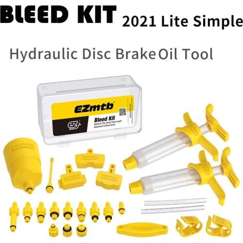 Universal Exhaust Kit 2021 Lite is A Simple Bicycle Tool for Magura Avid Sram Tektro MTB Hydraulic Disc Brake Bicycle Parts