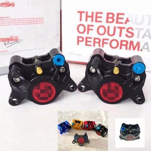 Universal CNC Motorcycle Rear Brake Caliper Brake Pump P2x34mm 84mm Mounting For Honda Kawasaki Ducati Yamaha Suzuki Modify