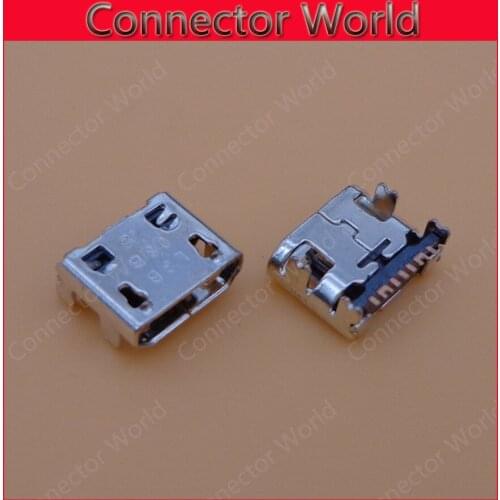 10pcs for Samsung B550H C3590 C3592 C3595 E1272 Duos 130E Galaxy Star 2 Duos7 pin, micro USB type-B Charge Connector