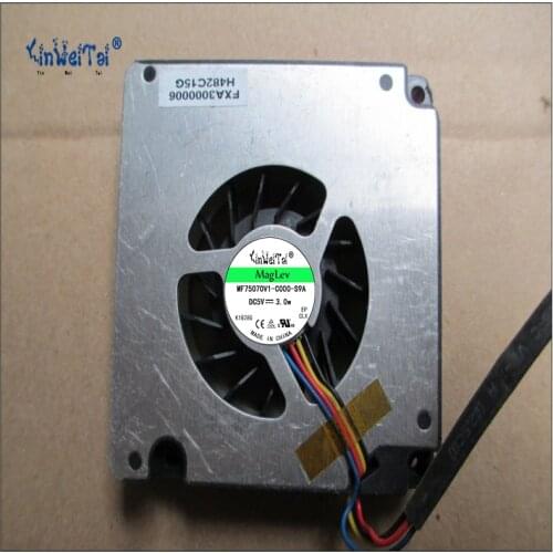 2PCS USED FAN for SEI T6014F05UP FXA3000007 DC5V0.40A notebook fan for free shipping