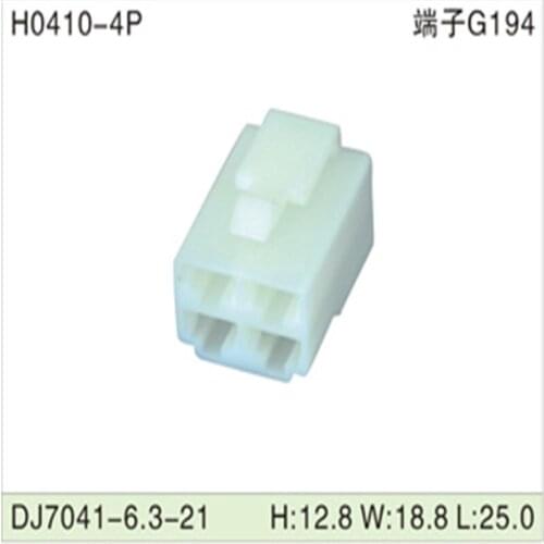 Free shipping 500pcsDJ7041-6.3-11 4Pin 6.3mm AMP Car Electrical Wire Connectors for VW,BMW,Audi,Toyota,NISSAN AND other