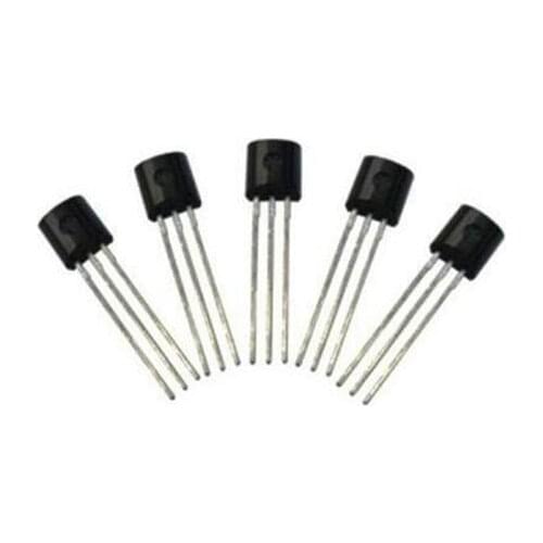 Free Shipping!!! Temperature sensor / DS18B20 / TO-92 package / board can be equipped with learning /Electronic Component