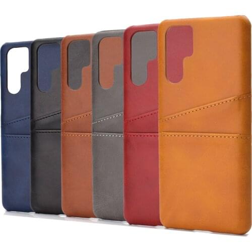 For Huawei P30 Pro Case Luxury Leather With Card Pocket Skin Protecive back cover case for huawei p30 lite p30pro p30 shell