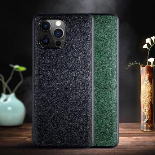 Case for iphone 12 Pro Max 12 Mini case with Retro business PU leather design,TPU+PU 2in1 material