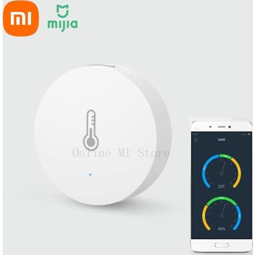 Xiaomi mijia Temperature Humidity Sensor Intelligent smart Environment Sensor control via Mihome APP Zigbee connection