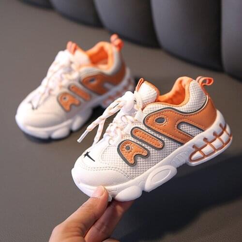 Childrens Spring Shoes Boys Girls Mesh Sneakers Glowing Shoes for Kid fashion soft Boys Baby casual running shoes XZ20029