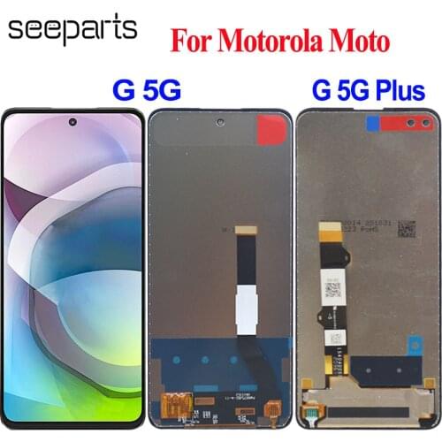 For Motorola Moto G 5G Plus XT2075 XT2075-2 Lcd Display With Touch Screen Digitizer Assembly For Moto G 5G XT2113-3 Lcd Display